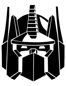 Optimus Prime Sticker