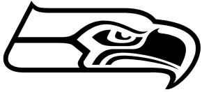 Seahawks Head Sticker