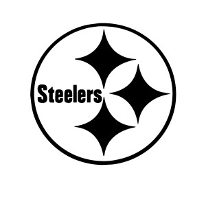 Pittsburgh Steelers Round Logo Decal