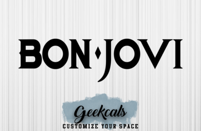 Bon Jovi Inspired Custom Vinyl Decal